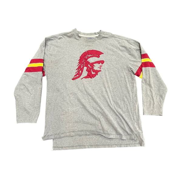 90s University of Southern California  USC Gray Sweatshirt Sz 2xl UNISEX NCAA - Picture 1 of 4
